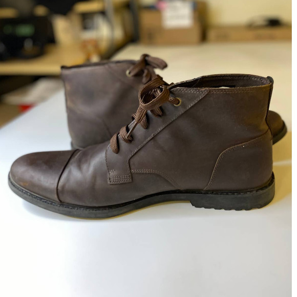 TIMBERLAND Lafayette Leather Cap Toe Boot Mens Size 13 main image 5
